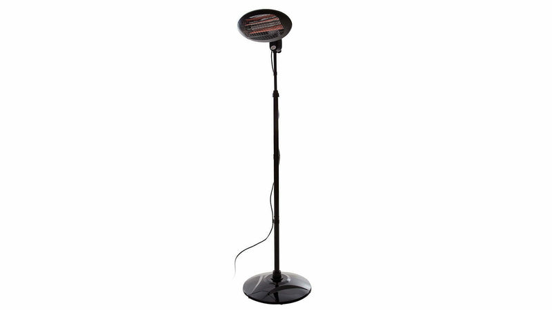 Sunred Water Heater SMQ2000A, Elekra Cuarzo Infrarrojo Pie, 2000W, Black