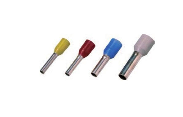 Intercable ICIAE612 Aderendhlse DIN46228T4 6QMM 12MM Verzinnt Yellow