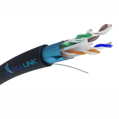 Extralink CAT.6 FTP (f UTP) V2 Outdoor Network Cable 25M — image 1