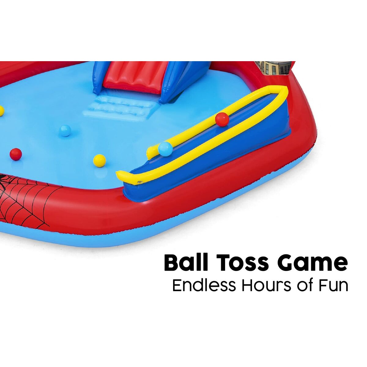 Bestway Children's Pool Bestway Spiderman 211 X 206 X 127 Cm Playground