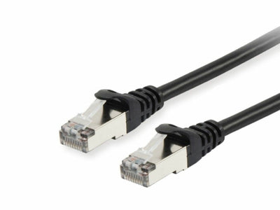 Equip Network Cable CAT.6A S FTP 2x RJ45 25.00M Black — image 1
