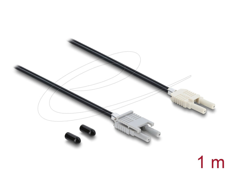 Delock Lwl Pof Plastic Cable Hfbr 4506-4516Z Duplex Connector Male a Duplex Connector Male 1M