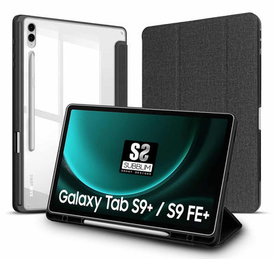 Subblim Case Exclusiva Samsung Galaxy Tab S9+/S9 Fe + 12,4? - Protection Total - Design Modern - Material — image 1
