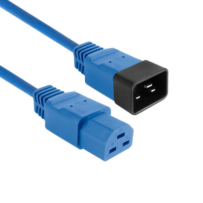Powercord C20 - C21 IEC60320 Blue 1.5M — image 1