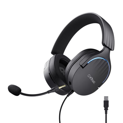Trust Headphones Gaming With Microphone Gaming Gxt 490 Fayzo USB 2.0 — image 1