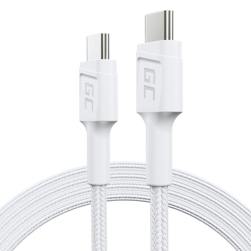 Green Cell Cable KABGC30W USB 3.2 Gen 1 (3.1 Gen 1) 1,2M USB C White