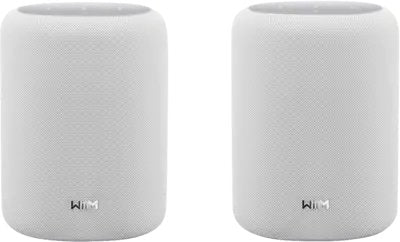 Wiim Sound Lite Twin Pack White Smart Speaker Hi-res Multiroom Altavoz-set