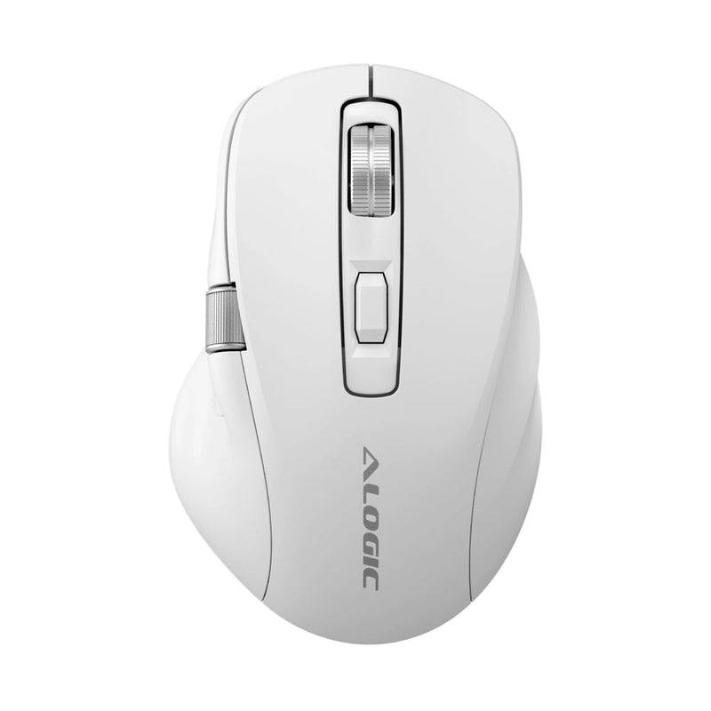 Alogic Mouse Apex Office Mano Derecha RF Wireless + Bluetooth 6400 DPI
