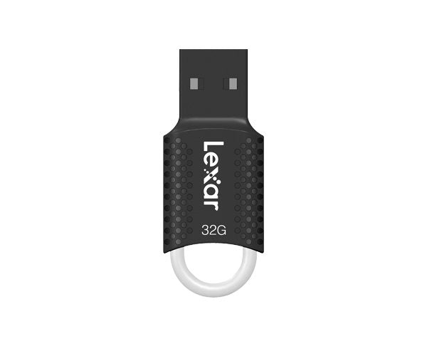 Lexar USB Flash Drive Jumpdrive V40 32GB USB Type a 2.0 Black White