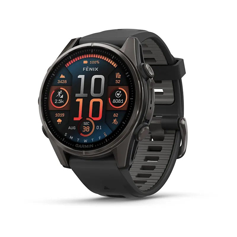 Garmin Smartwatch Fenix 8 Sapphire/Negro/Gris 010-02903-21