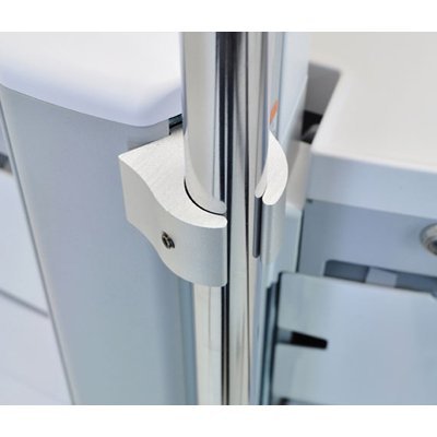 Ergotron Iv Pole Clamp Kit - Componente Assembly (2 Klammern, Befestigungshalterung)