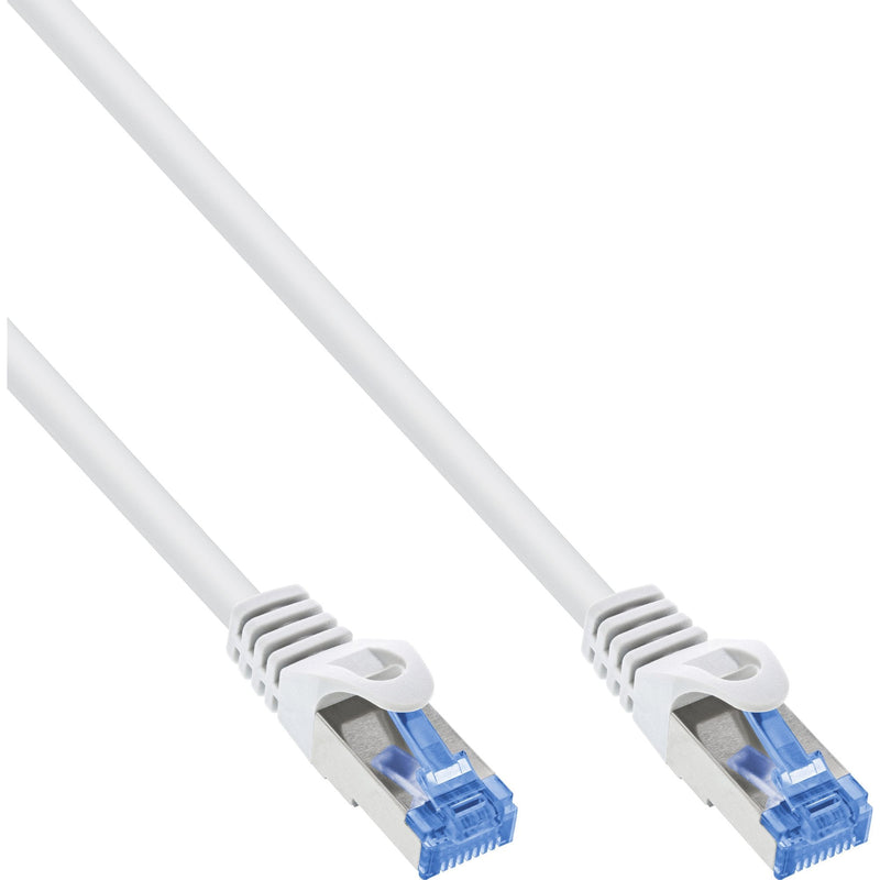 Inline® Patch Cable CAT.6A, S/FTP, Tpe (lszh), Cca, White, 3M