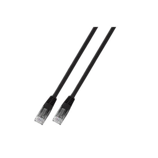 Cable Efb RJ45 Network U UTP, CAT.6, Pvc, Cca, 7.5M, Black