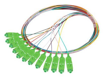 Lanberg Fibre Optic Pigtail Sm Sc Apc St A1 12X2M Mc