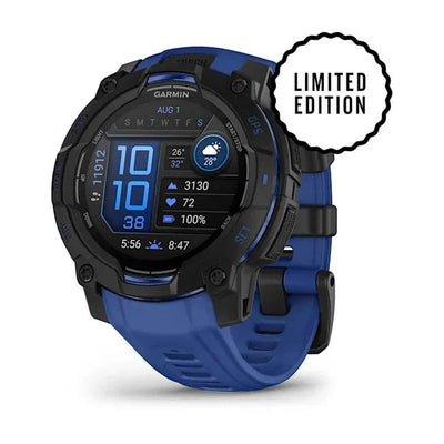 Garmin Smartwatch Instinct® 3 Black With Strap Colour Blue 45MM Amoled — image 1
