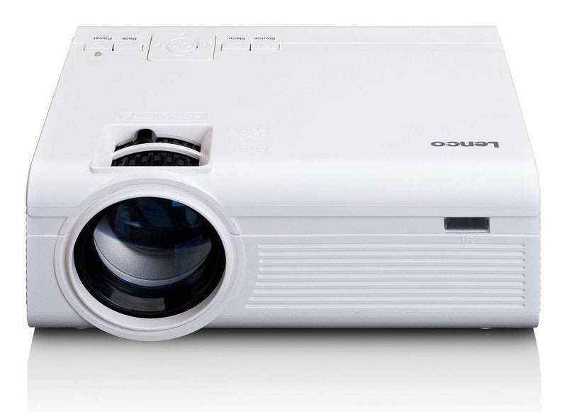 Lenco LPJ-280WH Videoproyector Projector Range Standard 2800 Lúmenes Ansi LCD 800X480 White
