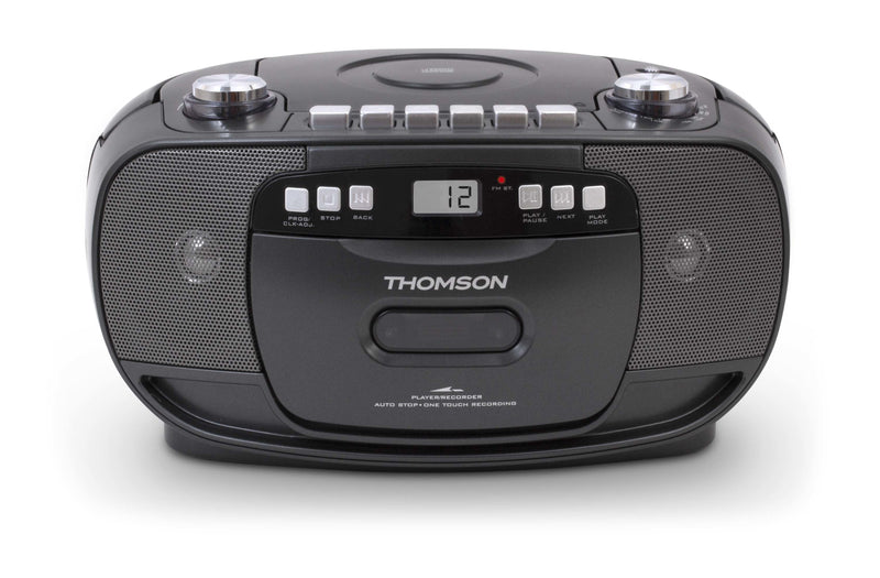 Thomson RK200CD Radio Cd With Casete - Black