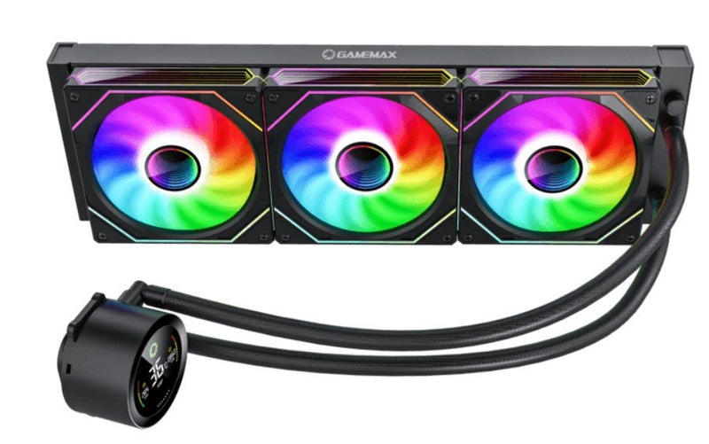 Gamemax CPU Liquid Cooler Iceburg 360 Digital Black