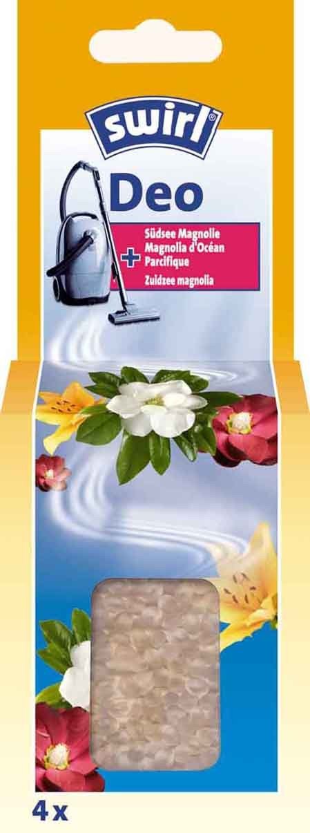 Perlas Desodorantes Aspiradora Swirl With Aroma a Magnolia Mar Sur (paquete 4)