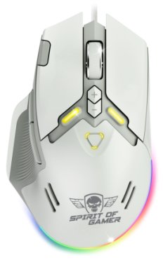 Spirit Of Gamer Mouse Elite M60 White RGB