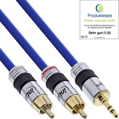 Inline Cable Audio Premium 2X Rca Male a 3.5MM Male 15M — image 1