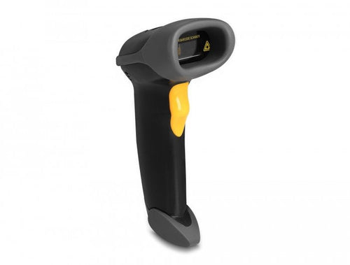 Delock Scanner Code Barcodes USB 1D With Cable Connection And Stand - Láser - Black — image 1