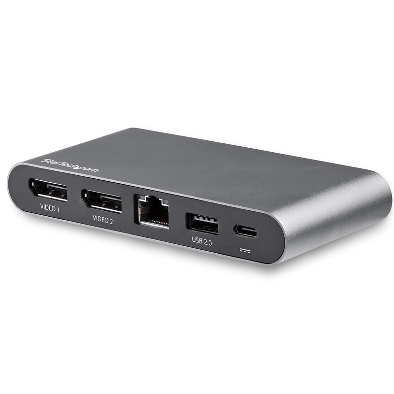 USB C Multiport Adapter - Dual Accs Monitor - 2 X 4K DP - Windows-pd