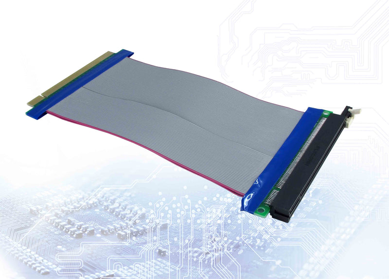 Inter-tech 88885366 Card And Adapter Interfaz Internal Cable Pcie, Blue Grey