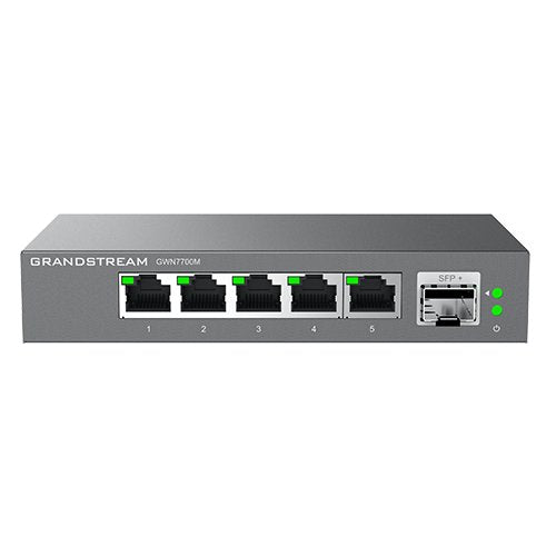Grandstream Networks Switch GWN7700M No Administrado 2.5G Ethernet (100/1000/2500) Black