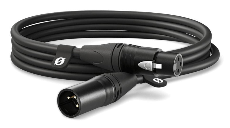 Rode Microphones Cable Xlr Premium XLR3M Black 3 Metres XLR3M