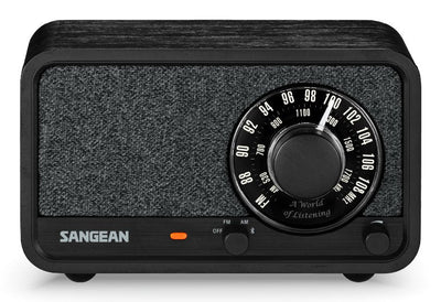 Sangean WR-8 Roble Medianoche Radio Analógica Wood With Am Fm Bluetooth — image 1