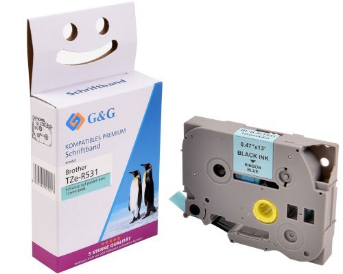 G&g Seiden Tape Labeller Compatible With Brother TZE-R531