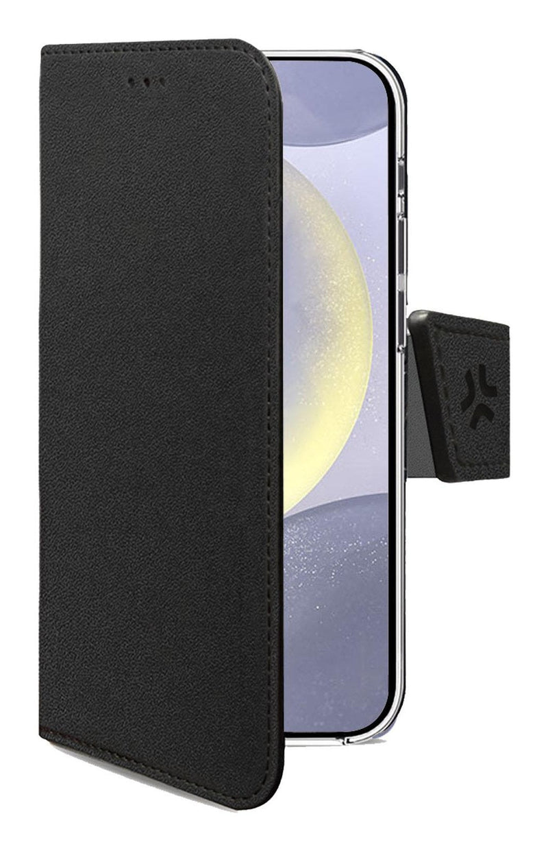 Celly Wally Case For Galaxy S25 + 5G 17CM (6.7) Case Wallet Black