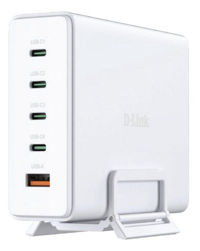 Charger Desktop GaN D-link DCF-241 And 4x USB Type-c 1x USB 240W — image 1