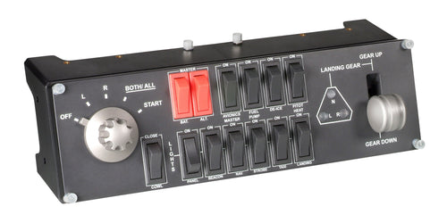 Logitech G Saitek Pro Flight Perp Switch Panel - USB - Ww In — image 1