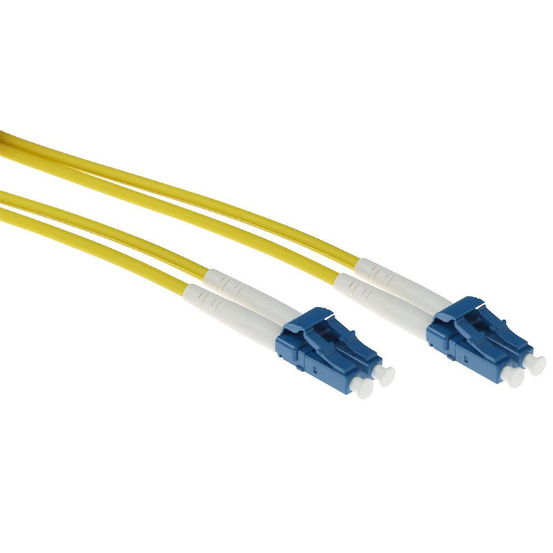 0.5 Meter Singlemode 9 125 OS2 Duplex Armored Fiber Patch Cable With Lc Connectors