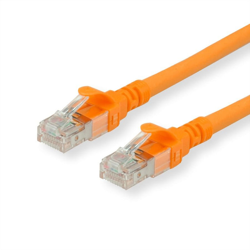 Roline Network Cable CAT.6A UTP, Component Level, Lsoh, Naranja 0,5M