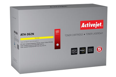 Activejet ATH-362N Spare Part HP 508A CF362A Supreme 5000 Páginas Yellow — image 1