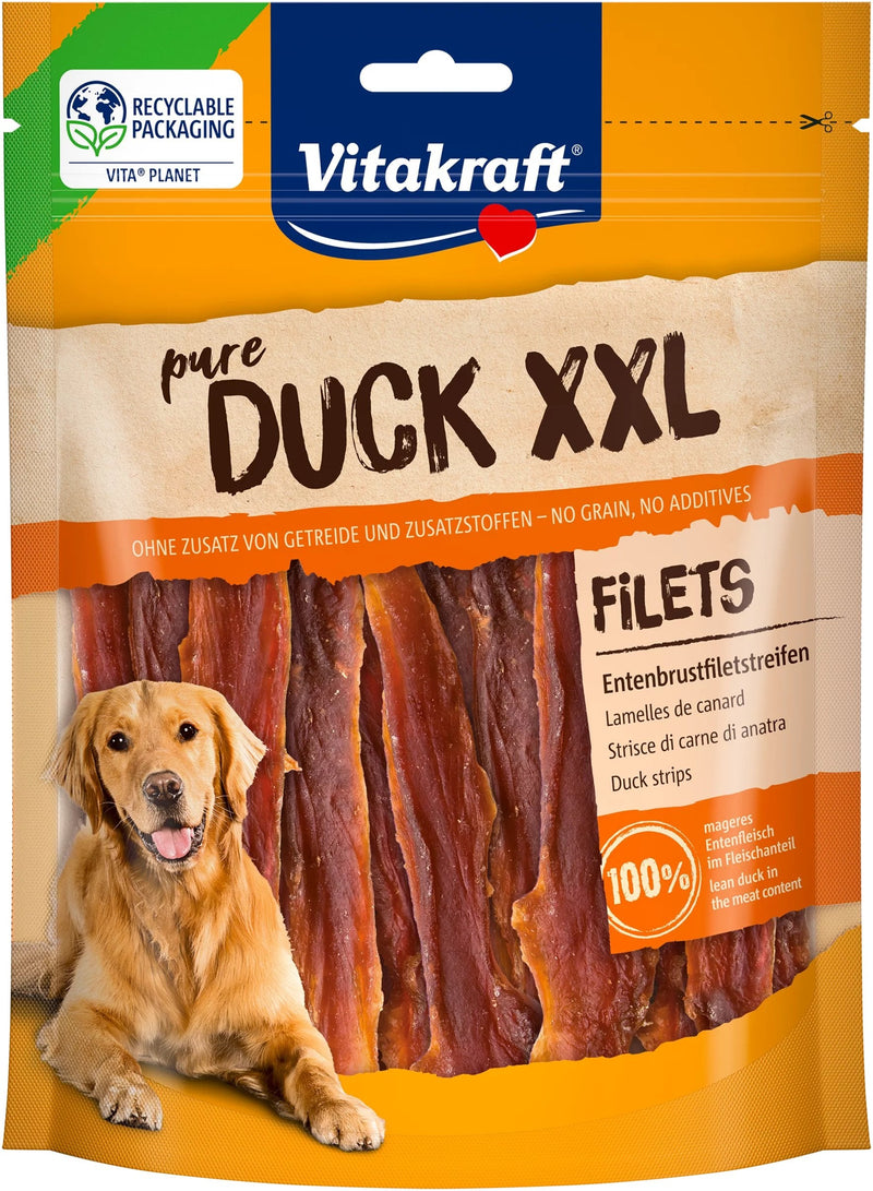 Vitakraft Kaczka Filety XXL - Przysmak Perro - 250G