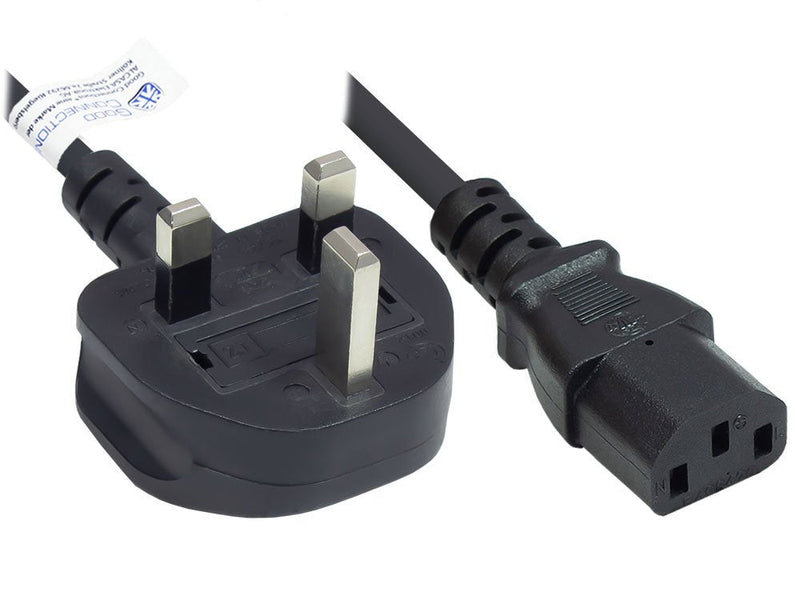 Good Connections Cable Power England Uk An C13 Black 3M