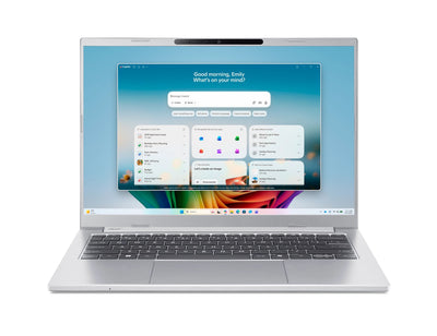 Acer Laptop Aspire 14 Ai A14-I71M Copilot U5 325 16GB 512GB NVMe 14 OLED 1920 X 1200 Wi-Fi 6E Silver Pura Kbd: — image 1