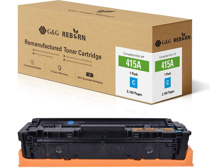 G&g Reborn-toner Compatible With HP 415A W2031A