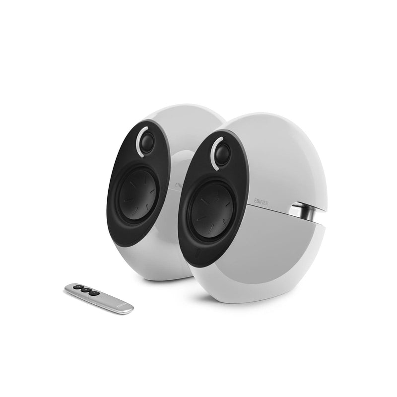 Edifier Speakers 2.2 Luna Eclipse E25HD White 74W/Aux/Bt 4.0/Optical/Tweeter 19MM/Control Remote E25HD-B