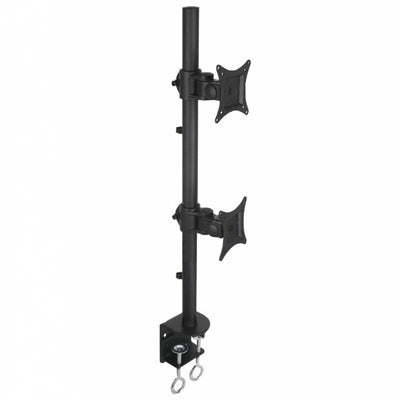 Techly Stand Desk Clamp Vertical 2LCD 13 -27 — image 1
