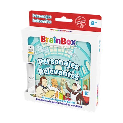 Set Of Desk Brainbox Pocket Personajes Relevantes Edad Recomendada 8 Years
