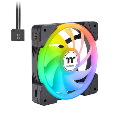 Thermaltake Fan Swafan EX14 ARGB 3-FAN-PACK Black Retail — image 1