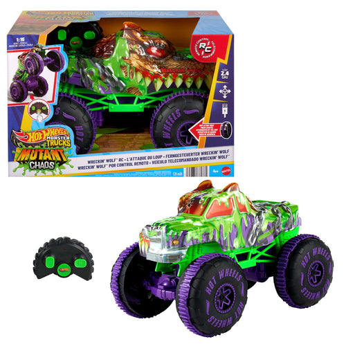Car Radio Control Wreckin Wolf Hot Wheels — image 1