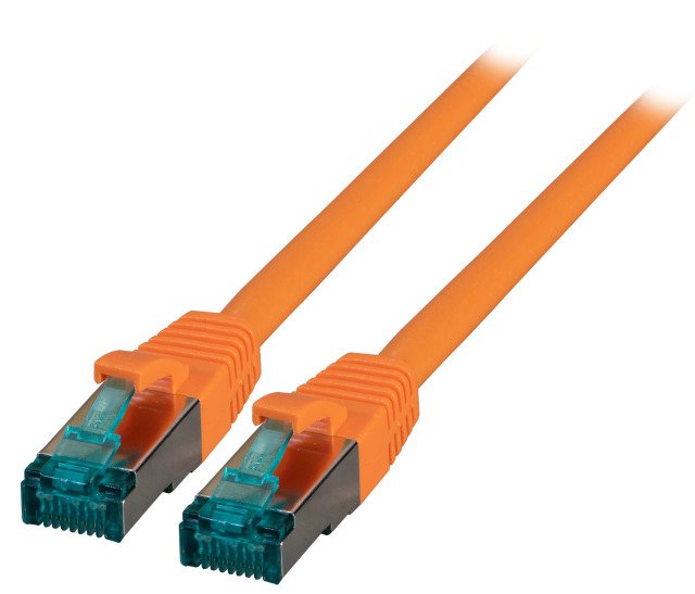 Efb RJ45 Network Cable S FTP, CAT.6A, Lszh, 3M, Orange
