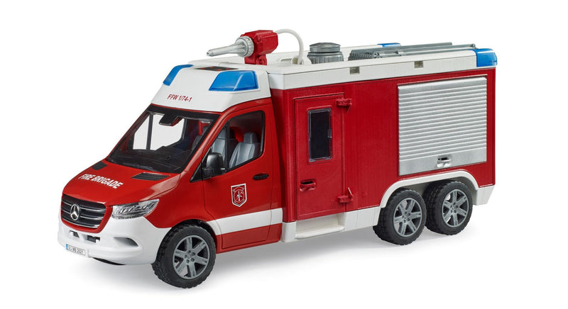 Bruder Mercedes Benz Sprinter Camión Rescate Contra Incendios 02680