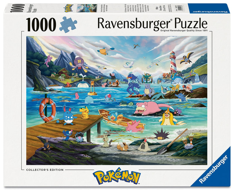 Puzzle Vaporeon And Mar Tempered Pokemon Breakout 3 1000PZS